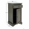 Safavieh Jett Cabinet- Grey - 31.5 X 13.75 X 16 In. AMH5722A